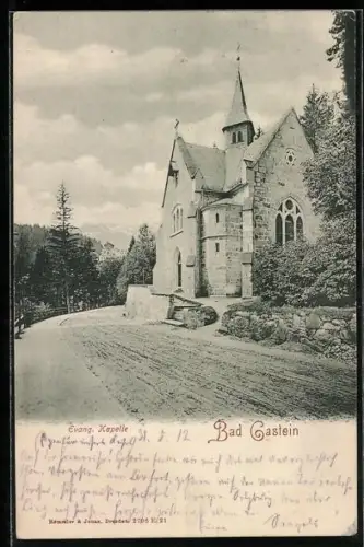 AK Bad Gastein, Evangelische Kapelle