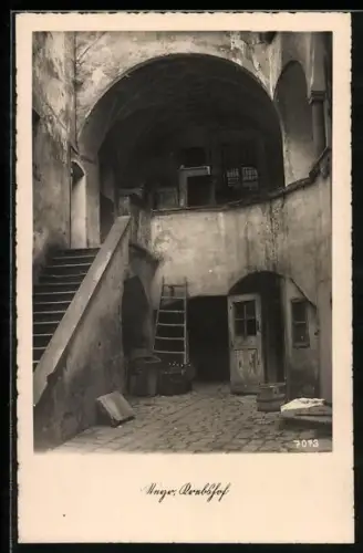 AK Steyr, Krebshof mit Treppe