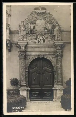 AK Spital a. D., Palast Porzia, Portal