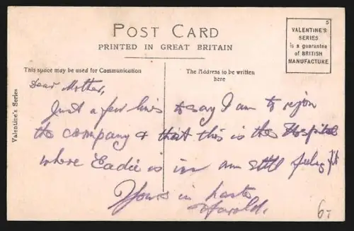 AK Colchester, Military Hospital