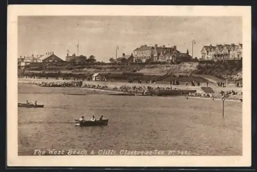 AK Clacton-on-Sea, West Beach and Cliffs