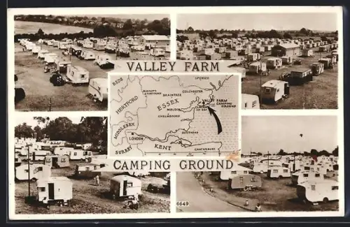 AK Clacton-on-Sea /Essex, Valley Farm Camping Ground