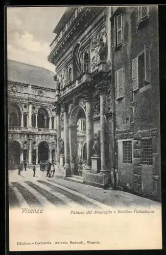 AK Vicenza, Palazzo del Municipio e Basilica Palladiana