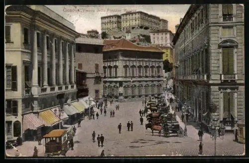 AK Genova, Piazza della Fontane Morose