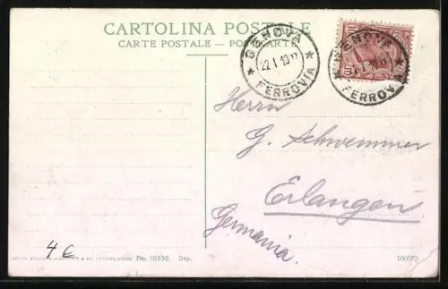 AK Genova, Piazza della Fontane Morose