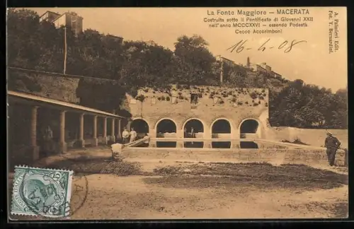 AK Macerata, La Fonte Maggiore