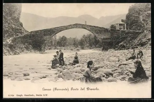 AK Lanzo, Piemonte, Ponte del Diavolo