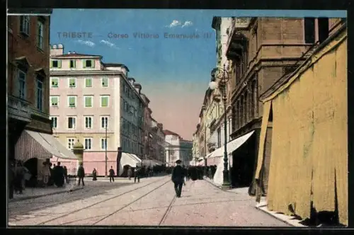 AK Trieste, Corso Vittorio Emanuele III.
