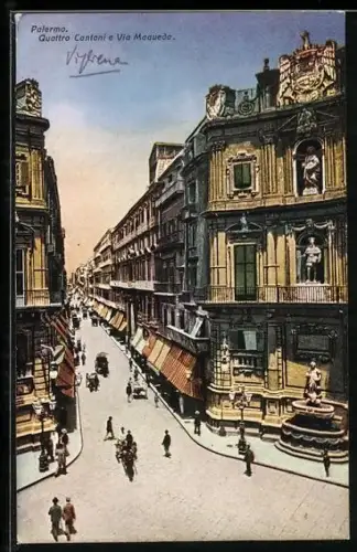AK Palermo, Quattro Cantoni e Via Maqueda