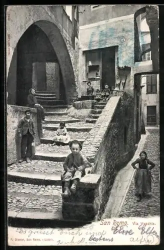AK San Remo, Via Vecchia