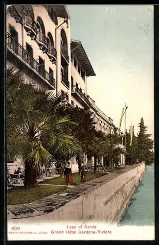 AK Gardone Riviera, Grand Hôtel am Lago di Garda