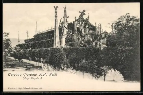 AK Isola Bella /Lago Maggiore, Terazzo Giardino Isola Bella