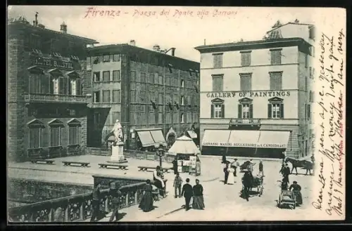AK Firenze, Piazza del Ponte alla Carrata