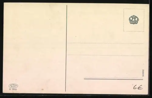 AK Campitello, Ortsansicht, Fassa