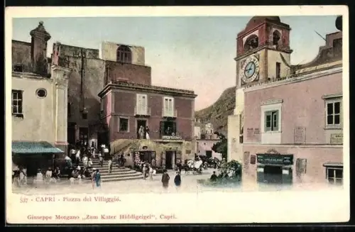 AK Capri, Piazza del Villaggio, Ortspartie