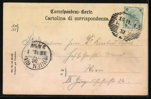 AK Riva, Blick in die Bahhofstrasse