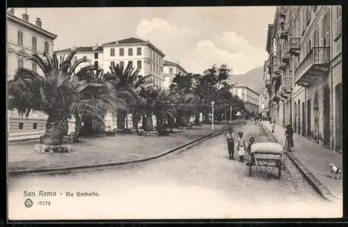 AK San Remo, Via Umberto