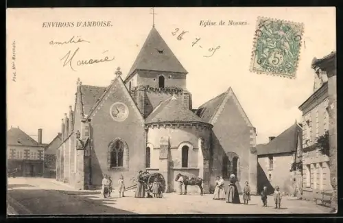 AK Mosnes, L`Eglise, Ansicht der Kirche