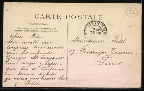 AK Pierrefitte, Promenade du Parc