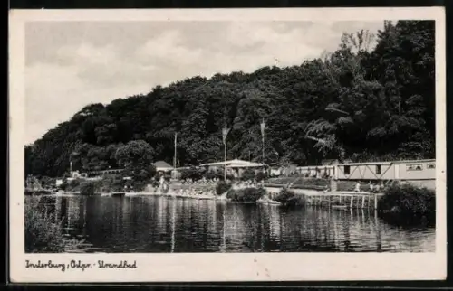 AK Insterburg, Partie am Strandbad