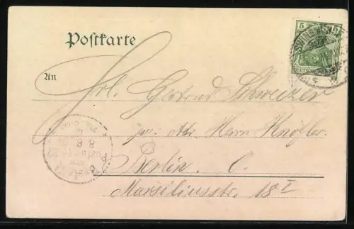 AK Swinemünde, Osternothafen mit Leuchtturm