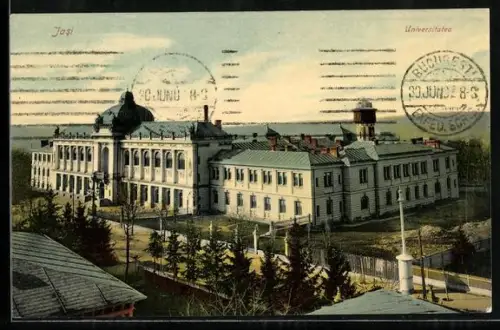 AK Jasi, Blick auf die Universität