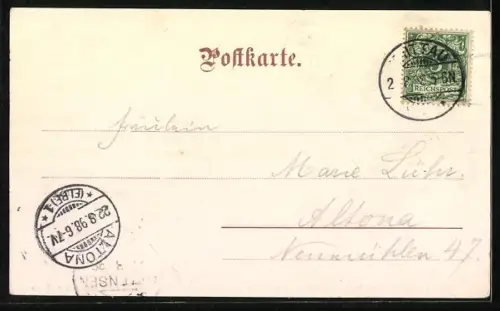 AK Friedrichsruh, Letzte Ruhestätte des Fürsten Bismarck