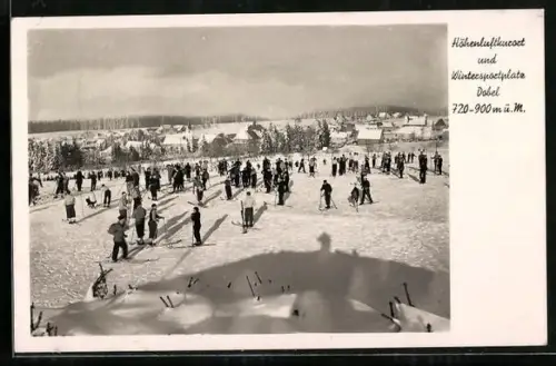AK Dobel / Schwarzwald, Wintersportplatz