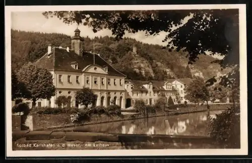 AK Bad Karlshafen a. d. Weser, Am Rathaus