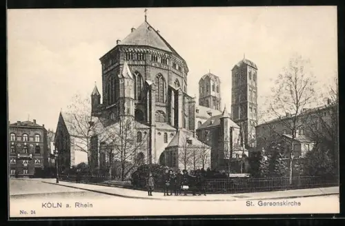 AK Köln a. Rhein, St. Gereonskirche