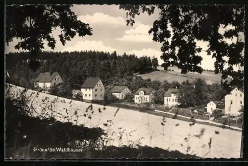 AK Grüna /Sa., Waldhäuser