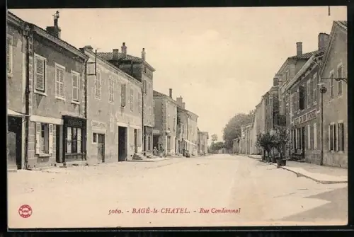 AK Bâgé-le-Châtel, Rue Condamnat
