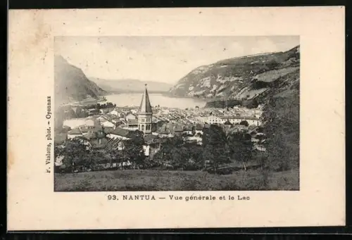 AK Nantua, Vue genérale et le Lac