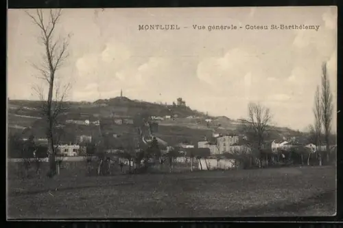 AK Montluel, Vue générale, Coteau St.-Barthélemy