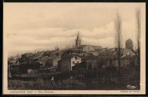 AK Ambronay /Ain, Vue Générale