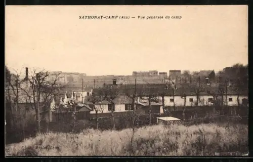AK Sathonay-Camp /Ain, Vue générale du camp