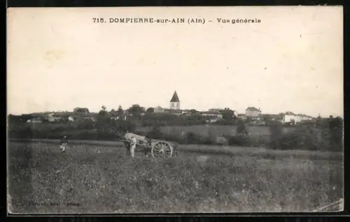 AK Dompierre-sur-Ain, Vue générale