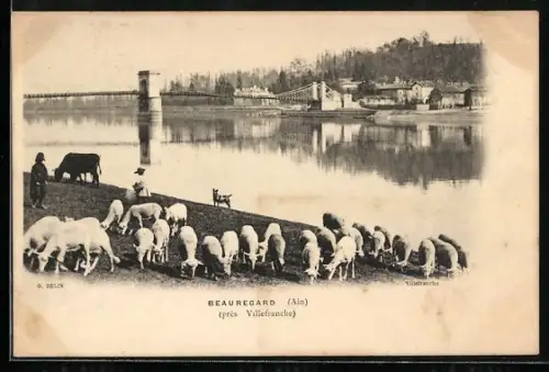 AK Beauregard /Ain, pres Villefranche