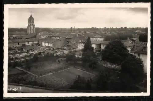 AK Bagé-le-Chatel /Ain, Vue générale