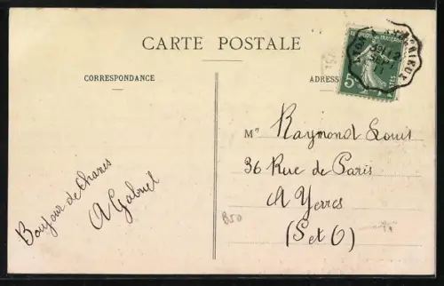 AK La Valbonne, Vue des Tentes