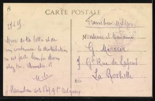 AK La Valbonne, Allée principale