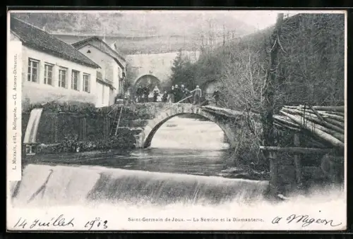 AK Saint-Germain de Joux, La Semine et la Diamanterie