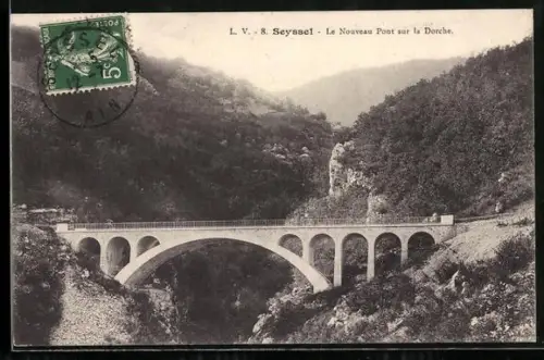 AK Seyssel, Le Nouveau Pont sur la Dorche