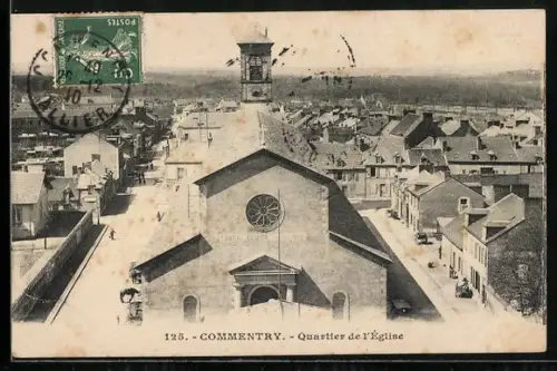 AK Commentry, Quartier de l`Église