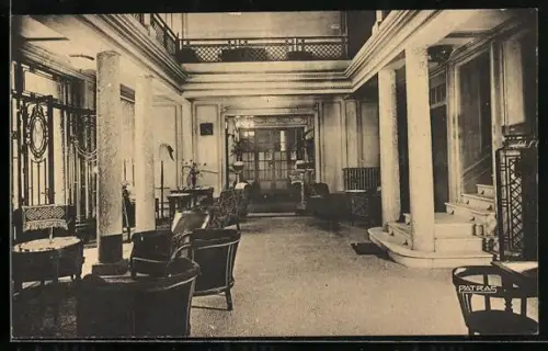 AK Vichy, Midland-Hotel, Une vue du Hall