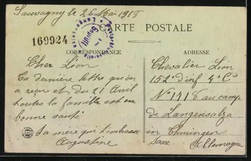 AK Cosne-d`Allier, Vue panoramique