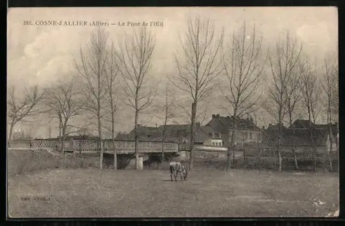 AK Cosne-d`Allier, Le Pont de l`Oeil