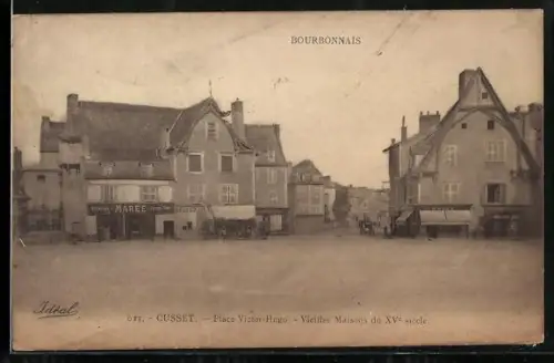 AK Cusset, Bourbonnais, Place Victor-Hugo et Vieilles Maisons