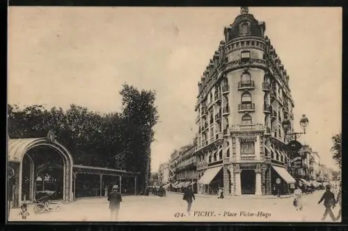 AK Vichy, Place Victor-Hugo, Astoria-Palace