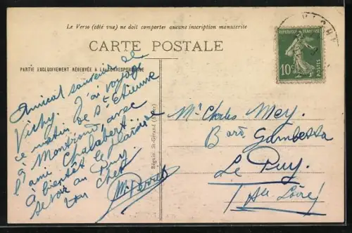 AK Vichy, Place Victor-Hugo, Astoria-Palace